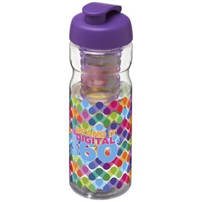 H2O Active® Base 650 ml flip lid sport bottle & infuser