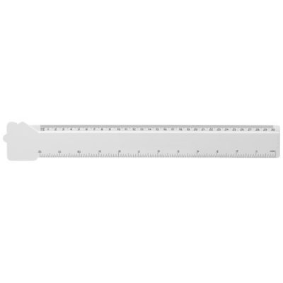 Tait 30cm house-shaped recycled plastic ruler