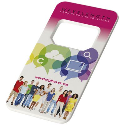 Ojal rectangular-shaped bottle opener