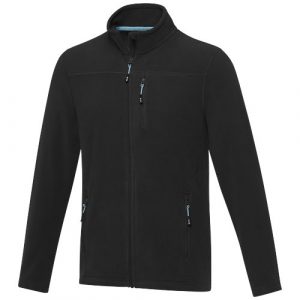 Amber men’s GRS recycled full zip fleece jacket