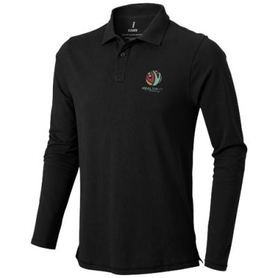 Oakville long sleeve men’s polo