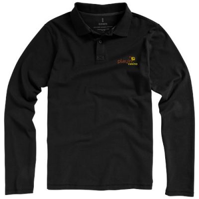 Oakville long sleeve men’s polo