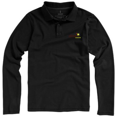 Oakville long sleeve men’s polo