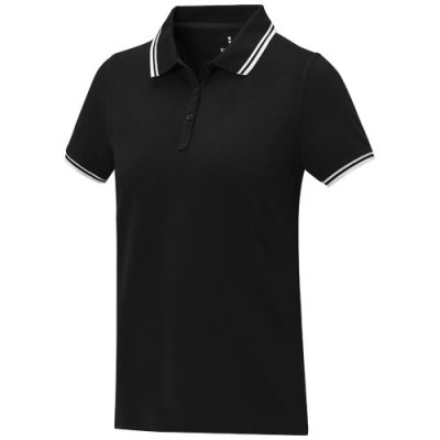 Amarago short sleeve women’s tipping polo