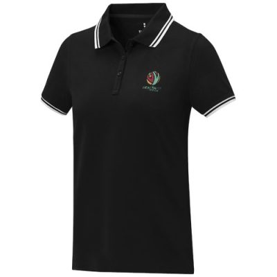 Amarago short sleeve women’s tipping polo
