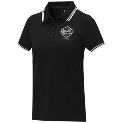 Amarago short sleeve women’s tipping polo