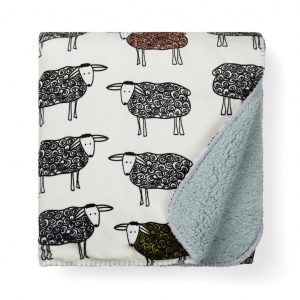 Branded Sheep Recycled PET Blanket for Eco-Friendly Events Branded Sheep Recycled PET Blanket for Eco-Friendly Events