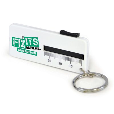 Venus Tyre Gauge Keyring – Personalised Practical Gift