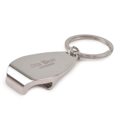 Personalised Metal Bottle Opener Keyring