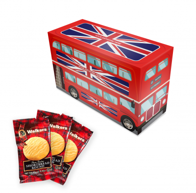 Eco Range – Eco Bus Box – Mini Shortbread Biscuits – X5