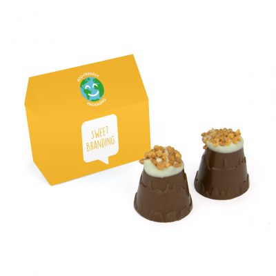 Eco Range – Eco House Box – Mallow Mountain with Hazelnut Sprinkles* – x2