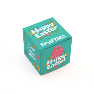 Easter – Eco Maxi Cube – Dark Salted Caramel – Chocolate Truffles