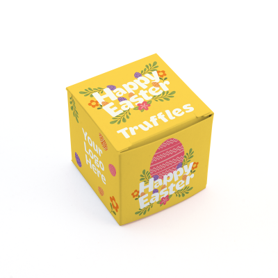 Easter – Eco Maxi Cube – Dark Salted Caramel – Chocolate Truffles