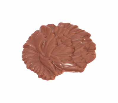Easter – Eco Kraft Cube – Milk Chocolate Flowers – X6