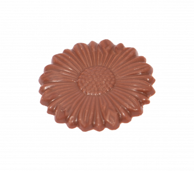 Easter – Eco Kraft Cube – Milk Chocolate Flowers – X6
