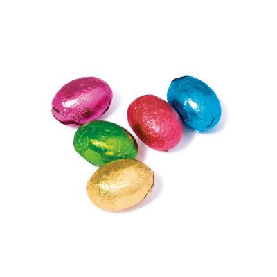 Easter – Eco Midi Pot – Foiled Chocolate Eggs