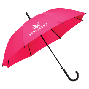 Impliva Falconetti Auto Walking Crook Umbrella – Black