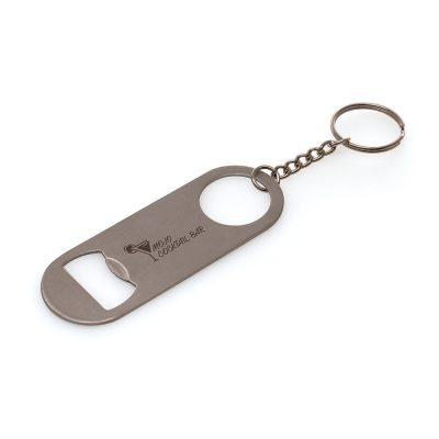 Engraved Stainless Steel Bottle Opener Keyring