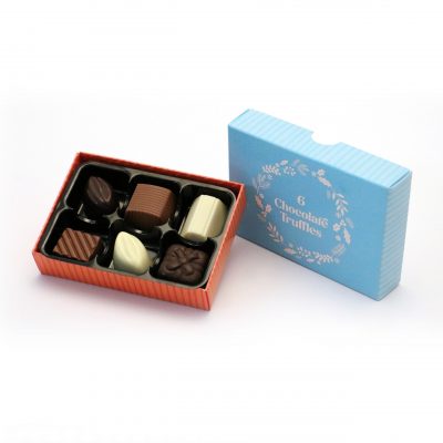 Winter Collection – Midi Truffle Box – x6 Chocolate Truffles