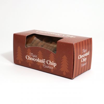 Winter Collection – Eco Biscuit Box – Triple Chocolate Chip Biscuits
