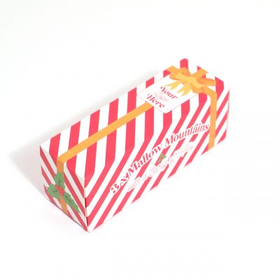 Winter Collection – Eco Sliding Box – Mallow Mountains with Holly – x3