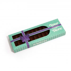 Winter Collection - Eco 12 Baton Bar Box - Vegan Dark Chocolate - Present Box - 71% Cocoa
