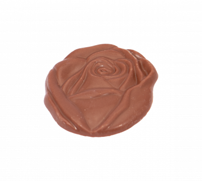 Easter – Eco Kraft Cube – Milk Chocolate Flowers – X6