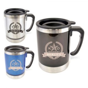 Personalised 400ml Stainless Steel Travel Mug