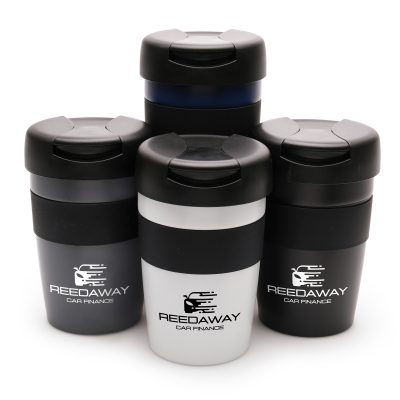 300ml Double Walled Tumbler with Silicone Grip