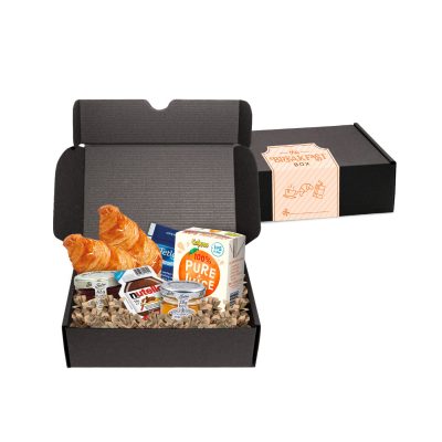 Gift Boxes – Midi Black Gift Box – Breakfast Editon
