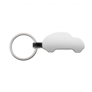 Personalised RCS Recycled Zinc Alloy Car Keyring