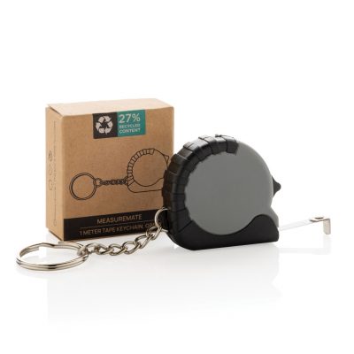 Eco-Friendly Branded 1m Tape Keychain for Promotions