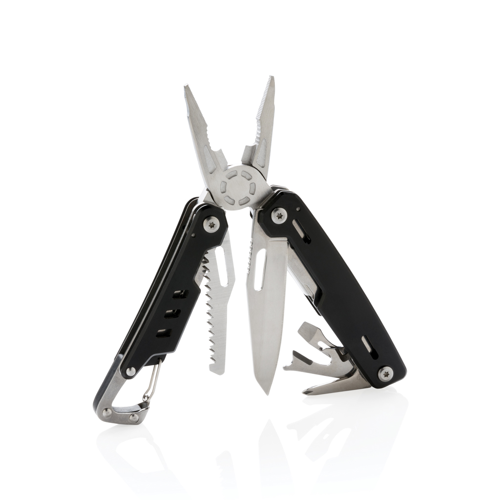 Solid multitool with carabiner Solid multitool with carabiner