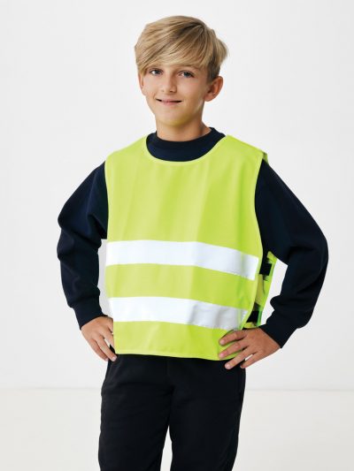 Branded High-Visibility Safety Vest for Kids 7-12 Years