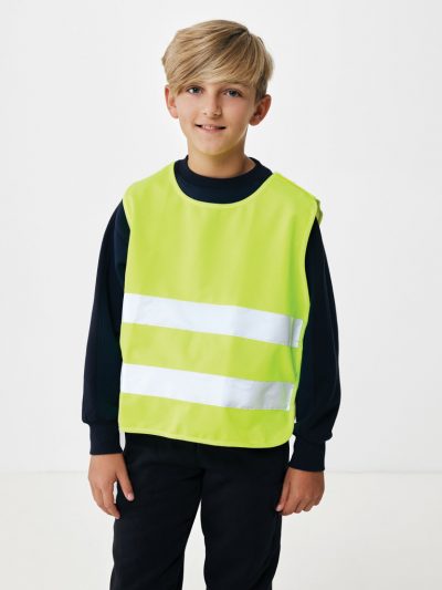 Branded High-Visibility Safety Vest for Kids 7-12 Years
