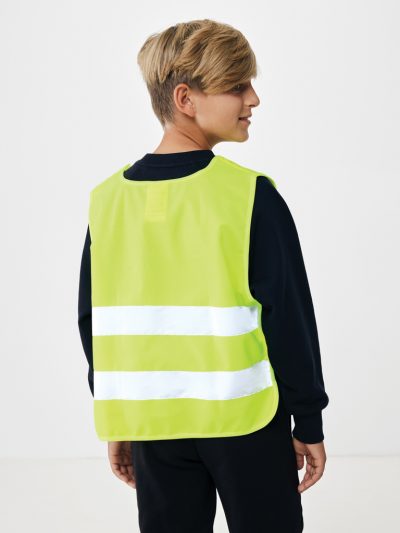Branded High-Visibility Safety Vest for Kids 7-12 Years