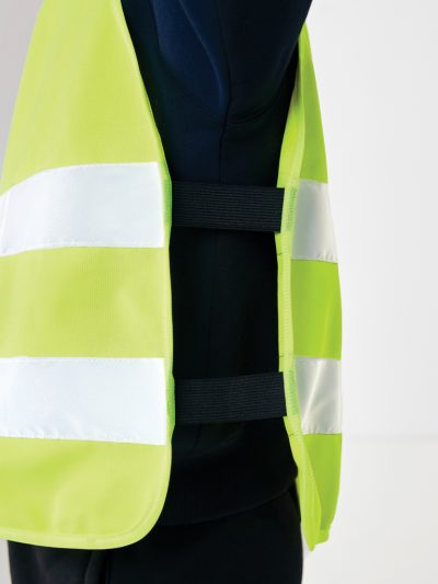 Branded High-Visibility Safety Vest for Kids 7-12 Years