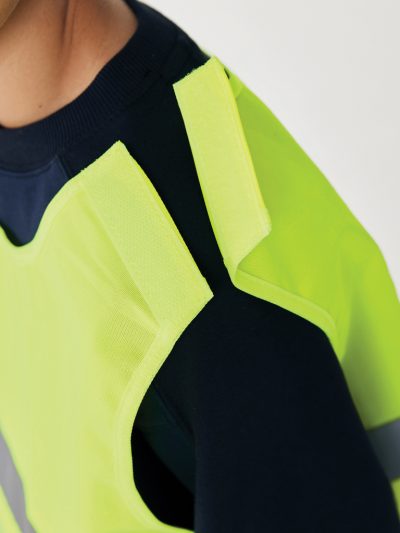 Branded High-Visibility Safety Vest for Kids 7-12 Years