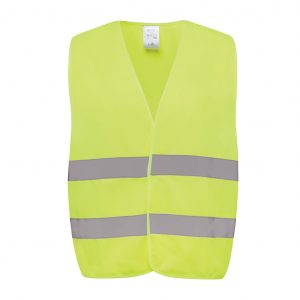Branded GRS Recycled PET High-Visibility Safety Vest