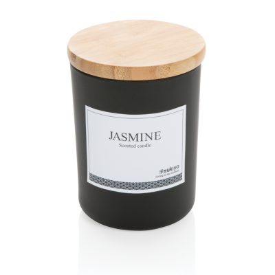 Ukiyo Deluxe Scented Candle – Personalised with Bamboo Lid