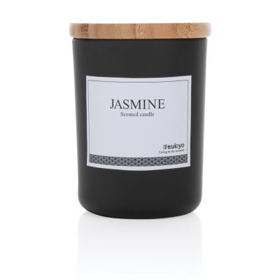 Ukiyo Deluxe Scented Candle – Personalised with Bamboo Lid