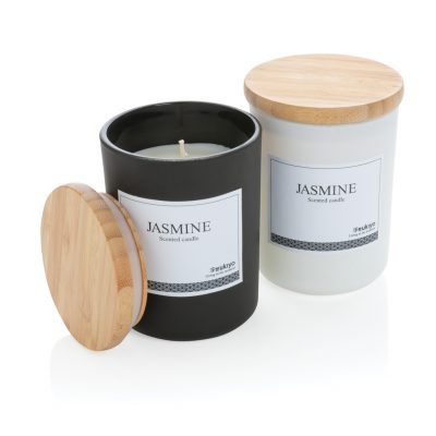 Ukiyo Deluxe Scented Candle – Personalised with Bamboo Lid