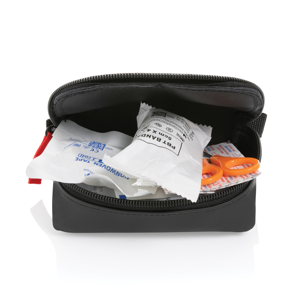 RCS recycled nubuck PU pouch first aid set mailable RCS recycled nubuck PU pouch first aid set mailable