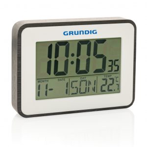 Branded Grundig Weatherstation Alarm Calendar for Promotions