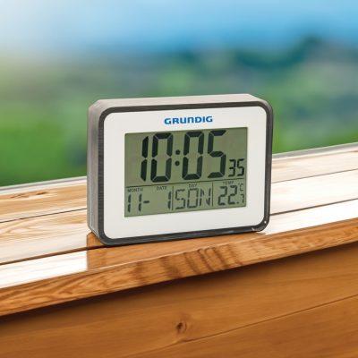 Branded Grundig Weatherstation Alarm Calendar for Promotions