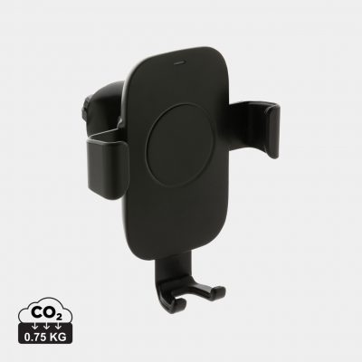 Branded RCS Recycled 10W Wireless Charging Car Holder
