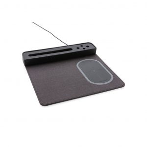 Branded Air Mousepad with Wireless Charging & USB Accessory