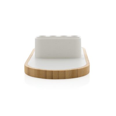 Branded Eco-Friendly Dual Wireless Charger for Businesses