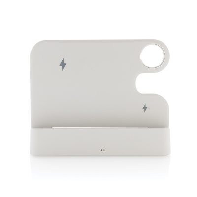 Branded Eco-Friendly 15W Dual Charger with iWatch Slot