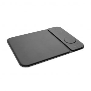 Branded Eco-Friendly 3-in-1 Charging Mousepad for Events